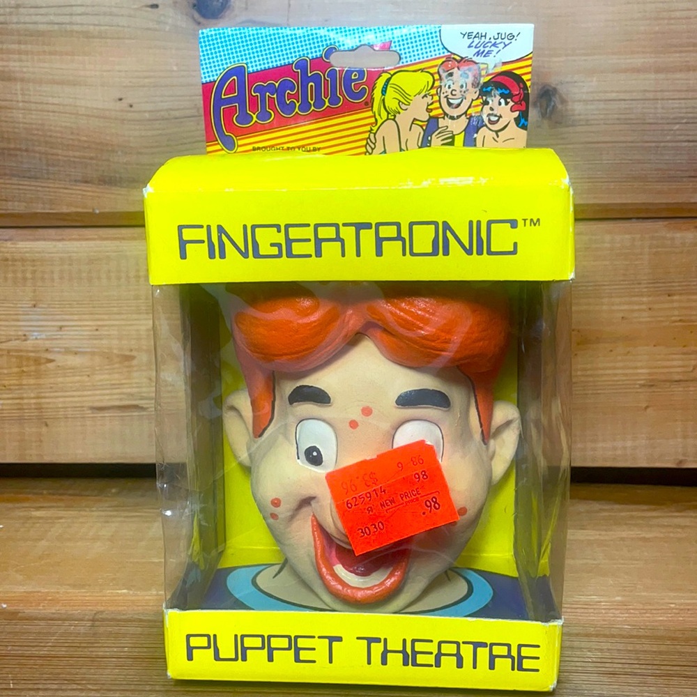 Vintage - 1988 Archie "FINGERTRONIC Puppet